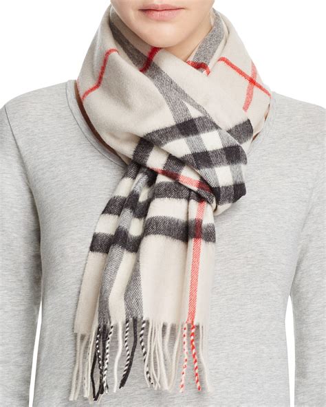 is a burberry scarf worth it|burberry check cashmere scarf sale.